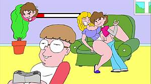 Relaxed Lounging Session on the Comfortable Sofa