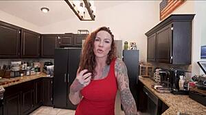 Stepmom, did you catch my cum? Luci Power screams part 1