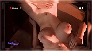 Asuka Kazama's Steamy Threesome Tease with Close Encounters