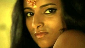 Brunette LADY DANCES and seduces her lover