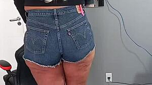 wanna see my sexy shorts hugging these tan lines tight?