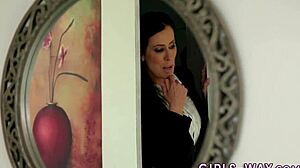 Milf Savors Teen Lesbian Fingering Bliss