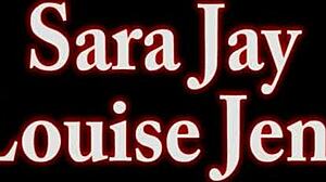 Sara Jay and Lesbians Dive into Wet Cunnilingus Orgasms with Big Tits and Toys!