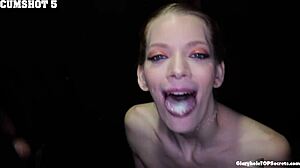 Two Blondes Take 17 Monster Cock Cumshots Gloryhole