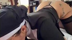 Horny Nun Superiora Cosplay Milf Hits Motel for Wild Homemade Fuck Sessions