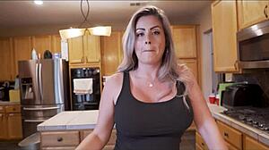 Hey you caught neighbors wife Coco Vandi cheating wanna join her bareback creampie fuck?