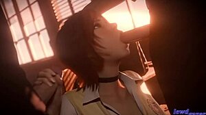 Asuka Kazama's Steamy Threesome Tease with Close Encounters