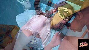 Devoured married woman's ass till she nearly faints from lust gives up untouched hole