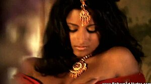 Brunette LADY DANCES and seduces her lover