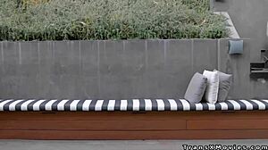 shemale cupid joins lesbian couple for wild threesome oral