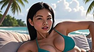 spoil your findom goddess beta boy in sexy bikini domination session