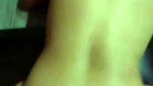 Brunette Babysitter Shakes Long Legs and Ass in Motel Cellphone Fuck