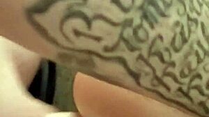 He surprises her with his massive throbbing cock