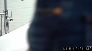 Hey busty blonde sharon white, wanna join her soapy pool bath for titty fuck and cum bath? 💦🛁