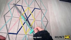 Landlord, fuck my shaved holes while cuck gf watches?