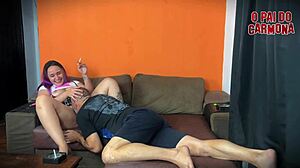 wanna see me STEP on her head while i smoke this cigarette and she sucks rough?