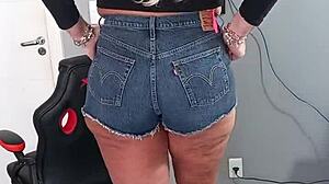 wanna see my sexy shorts hugging these tan lines tight?