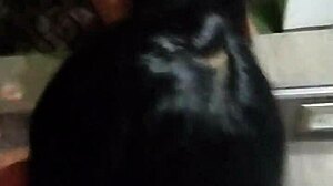 Brunette Babysitter Shakes Long Legs and Ass in Motel Cellphone Fuck