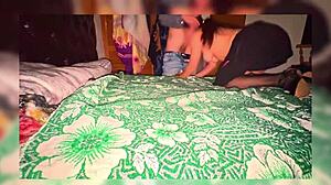 Divorced Mexican milf sneaks drunk sex with young guy mistaking light for lamp post-party