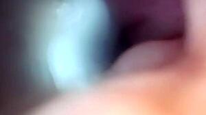 Pounding Semen Deep into Wide Stretched Cervix Pussy with Endoscope Closeup View