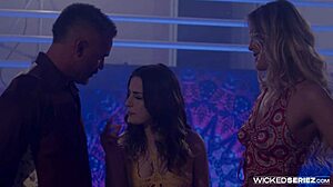 SUNNY GOLD MELONS GETS DEEPTHROATED BY OLD MAN