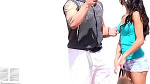 veronica rodriguez gives sloppy blowjob in hidden sex tape scout