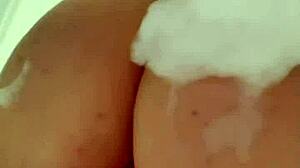 omg i'm so horny in this shower, squirting everywhere with my toys like a total slut...