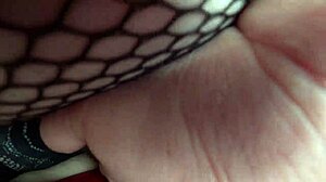 Busty Milf Jumps Strapon as Big Ass and Tits Shake Wild in Lesbian Girlfriend POV!