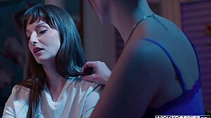 Breadcrumbs Episode 3 Siri Dahl Lexi Luna Lesbian Scissoring!