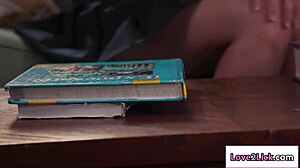 brunette lesbians in uniforms grind pussies finger each other and trib hard