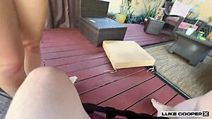 yo big tits blonde stepsis kali roses rides rough pov when home alone