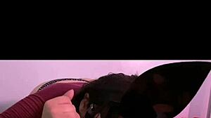 masked bunny alexa morgan slurps balls deepthroats and swallows cum after sloppy face fuck