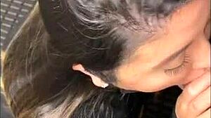 she slips into that see-through short dress and teases everyone in the hotel public spots