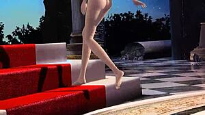 Hatsune Miku and Gumi Cendrillon Project Diva Nude Mod Full Body Reveal