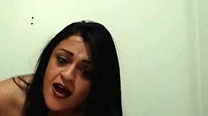 my latina girlfriend drops to knees for homemade solo cock sucking part 3