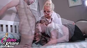 Teacher and Head Girl Dominate Student