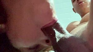 fode minha garganta amor as chubby latina milf deepthroats and rides in threesome