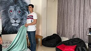 two stepbrothers face one irresistible pussy temptation leading to crazy infidelity