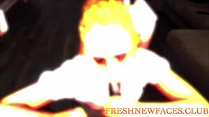 shy petite latina teen 18+ 19yo deepthroats big black cock hawk tuah