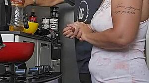 pregnant curves tease with big ass display seductively