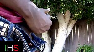 who wouldn't love this brunette slut riding huge black cock then anal creampie cumshot?