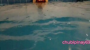 wanna see my huge milf tits flashing at the public pool??