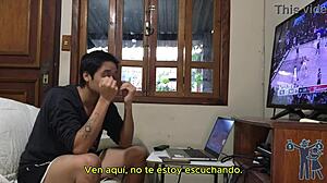 hey babe let me watch the game i can't take it anymore subtitled