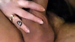 Getting Ready to Swallow Hubby's Thick Cum Load in Her Mouth