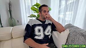 stepmom christina sage begs horny husband angel to pound her slutty milf pussy