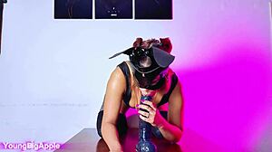 😏 playing with this huge bbc got me so wet already babe 🔥💦