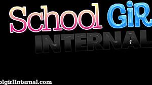 how does a tight teen slut get creampied by pool guy's monster cock?