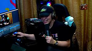 They Kiss Passionately on Podcast Leaving Ruan Speechless with Natural Tits Tease