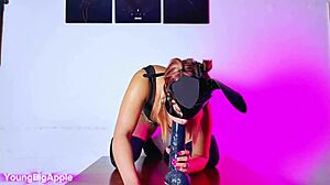 😏 playing with this huge bbc got me so wet already babe 🔥💦