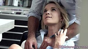 What Happens When a Classy Inked Euro Babe Bends for Intense Doggystyle from Her Hung Lover?